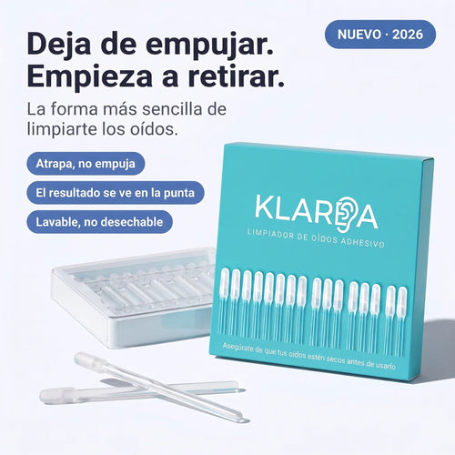 Klarea Pro® Limpiador de oídos adhesivo