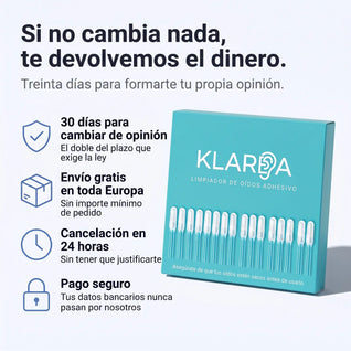 Klarea Pro® Limpiador de oídos adhesivo