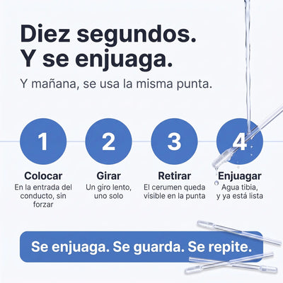 Klarea Pro® Limpiador de oídos adhesivo