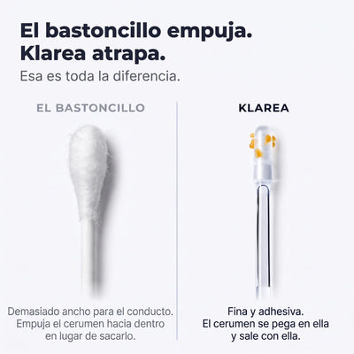 Klarea Pro® Limpiador de oídos adhesivo